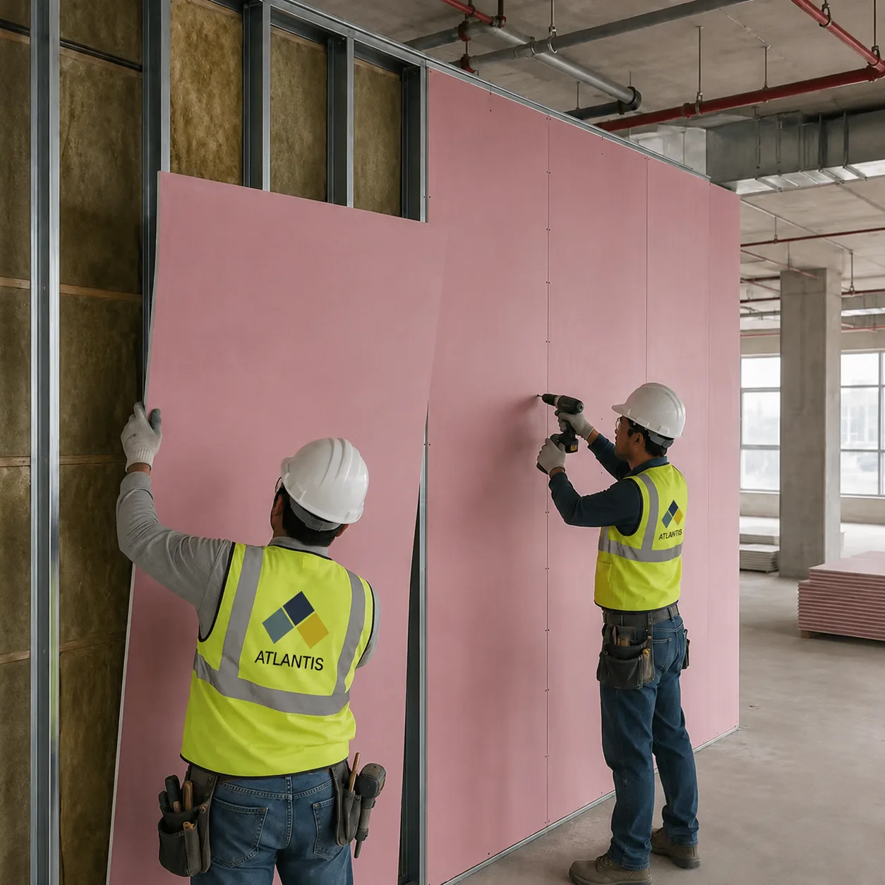 Gypsum Board Fire-rated Work